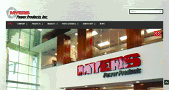 Desktop Screenshot of controlledpower.com